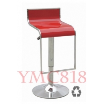 ~陳列品~ 紅色ABS面板吧椅(IS0026A)