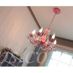 韓國粉紅水吊燈 (IS3045)