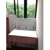 訂造板式窗台櫃 書台(不包床褥)(IS4715)