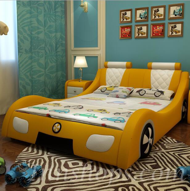 兒童皇國 包皮系列 車款 兒童床 小朋友床 可訂做呎吋(不包床褥)(IS5244)