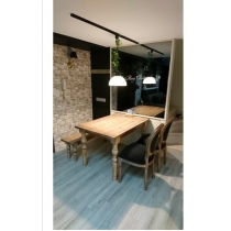 北歐風格 實木餐桌椅組合 (IS5036)
