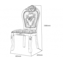 維也納 實木餐桌椅套裝 *4呎3/4呎7/5呎 (IS5637)