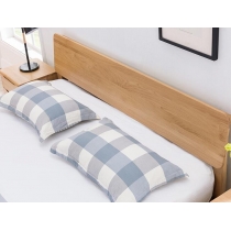 北歐實木系列 白橡木雙人床*4呎/5呎/6呎(不包床褥) (IS5736)