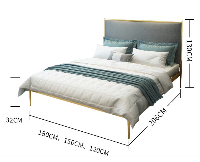 鐵藝系列 床*4呎/5呎/6呎(不包床褥) (IS4883)