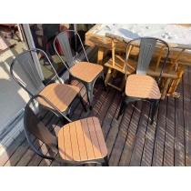 戶外家具 庭院休閑 塑木折叠桌椅組合(IS5147)