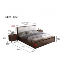 北歐格調系列 床*5呎/6呎 (不包床褥)(IS6059)
