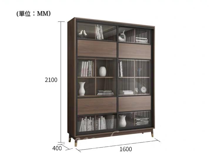 北歐格調系列 書櫃儲物櫃 160cm (IS4903)