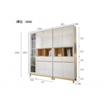 北歐品味系列 書櫃置物櫃 80.1cm/120cm (IS4909)