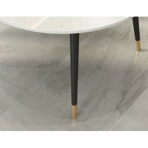 鐵藝系列 岩板餐桌椅套裝 *60/80/100/120/135cm (IS6959)