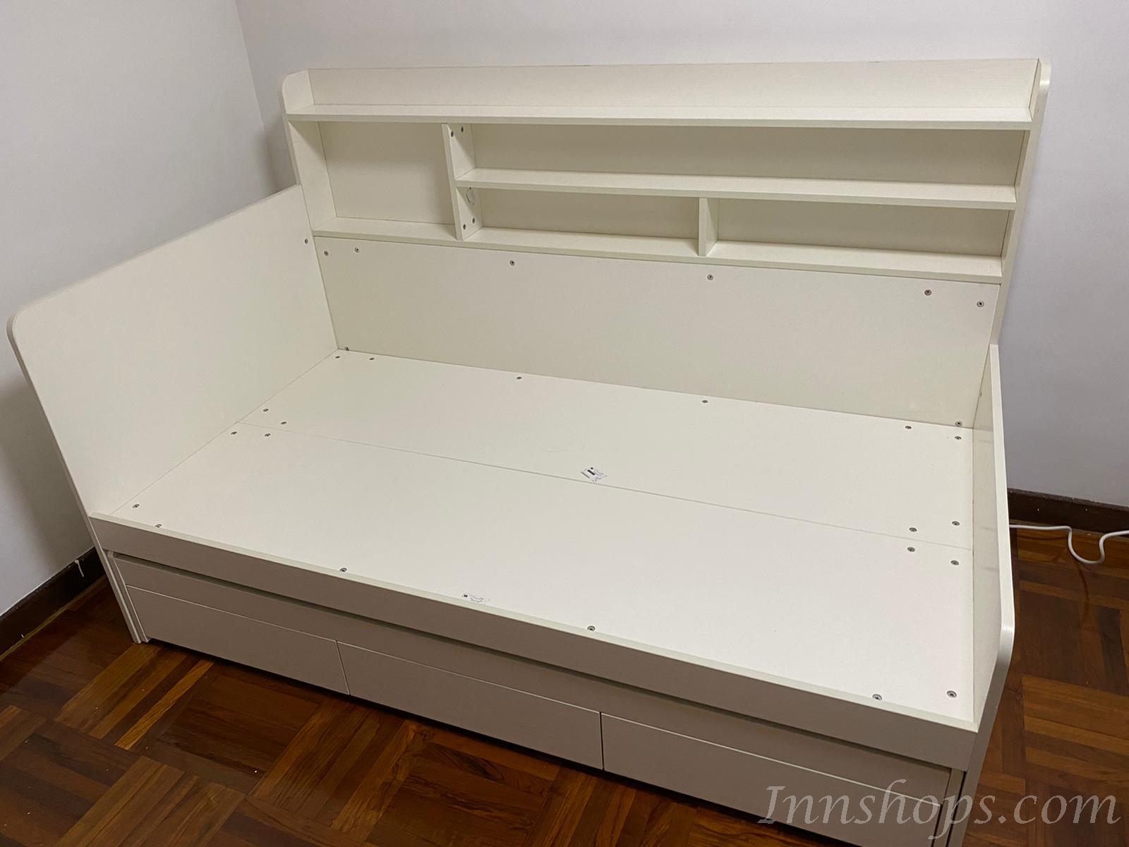 簡約 側櫃儲物床箱 *可訂造呎吋顔色(不包床褥)(IS5283)