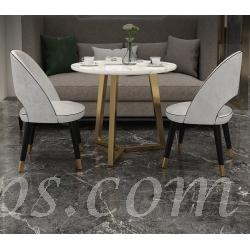 鐵藝系列 岩板餐桌椅套裝 *60/70/80cm (IS6987)