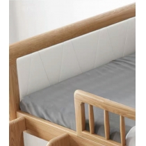 北歐實木系列 白橡木碌架床*可訂造呎吋 (不包床褥)(IS7069)