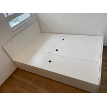 訂造 雙人床儲物床(配抽屜款)*可自訂呎吋(不包床褥) (IS7136)