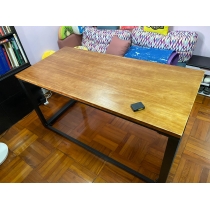 實木厚身餐枱 書桌 可訂造 120cm/130cm/140cm/150cm/160cm/180cm (IS1503)