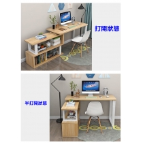  時尚系列 簡約書枱書桌電腦台 100/120/140cm  (IS7572)