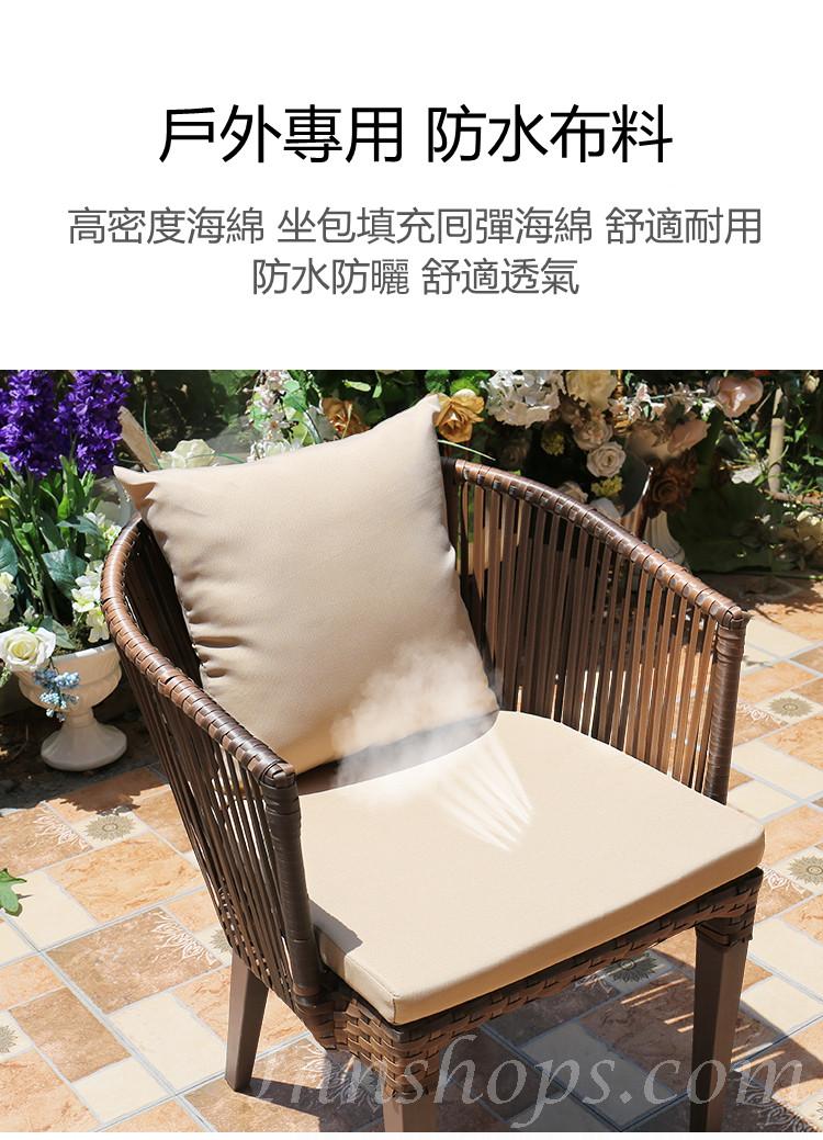 戶外傢俱 仿藤桌椅套裝 150cm *一桌6椅(IS3833)