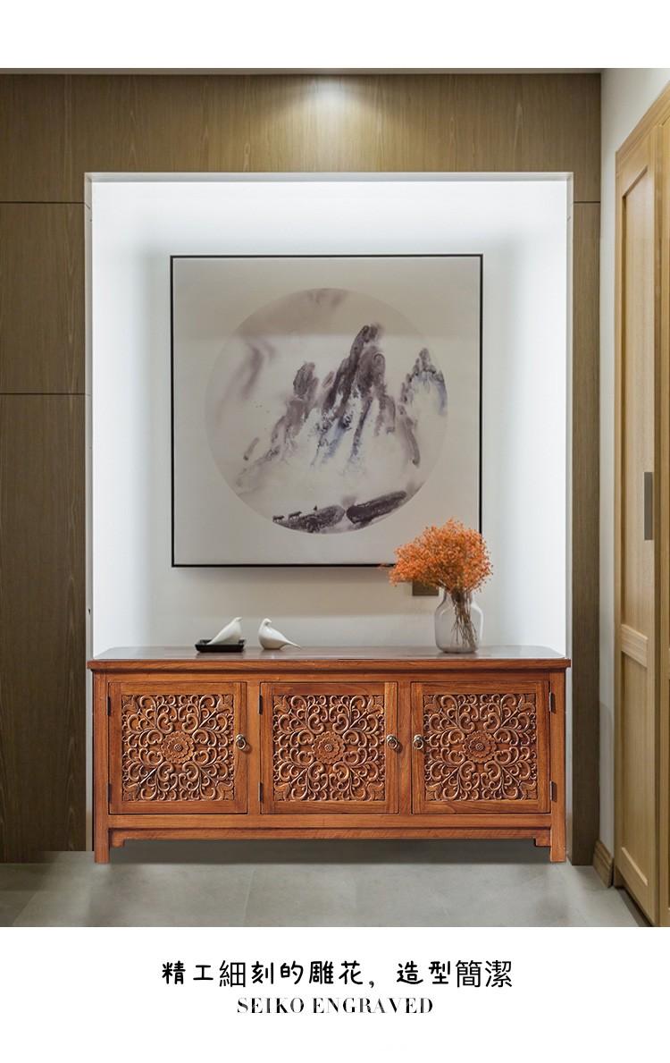 Southeast Asian Style 泰式風格家具地櫃 木雕電視櫃 (IS0304)