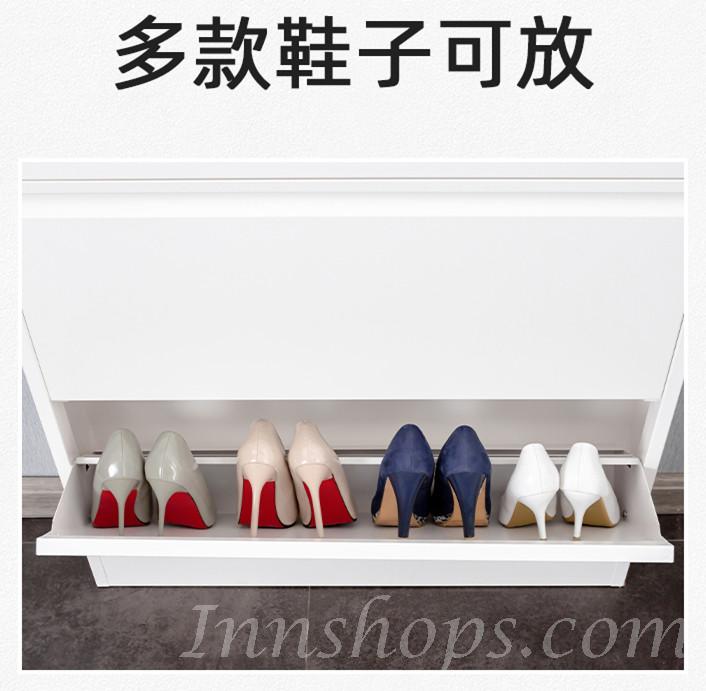 翻斗鞋櫃超薄15cm大容量多層簡易收納鞋櫃 50cm/65.5cm/71cm/80cm (IS8001)