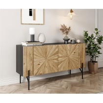 Nordic style 北歐創意藝術實木餐邊櫃  儲物櫃150cm (IS0360)