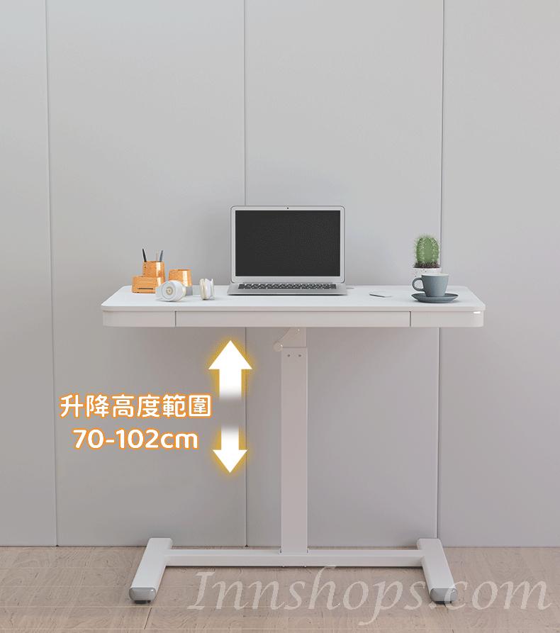 升降電腦枱 簡易可移動站立式書枱 80cm/90cm (IS8038)