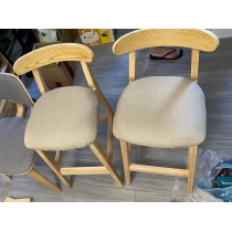 北歐實木白橡木系列 高腳椅Bar chair(IS5088)