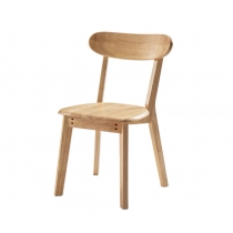 日式橡木系列 實木餐椅 原木色/胡桃木色 (IS8717)