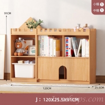 芬蘭全實木松木系列 創意 城堡書架置物架 兒童書櫃 40/80cm (IS8073)