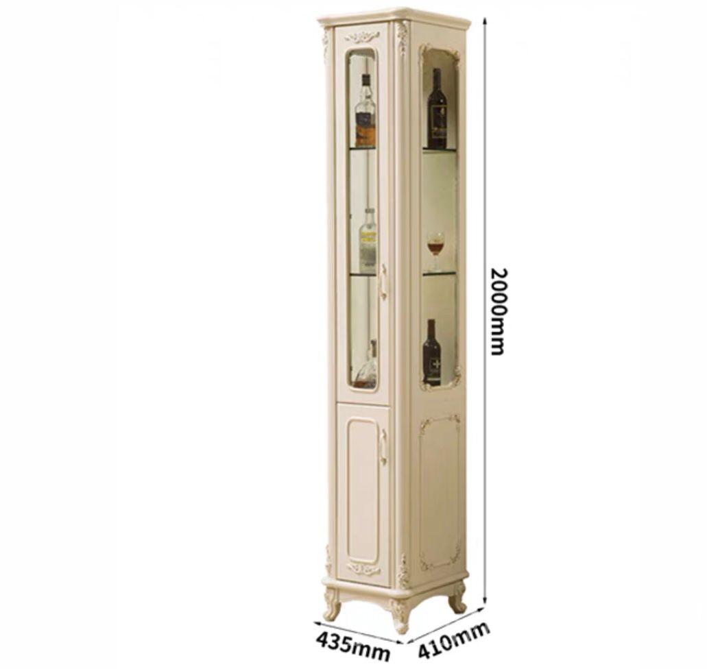 法式貴族 實木單門飾櫃(IS2192)