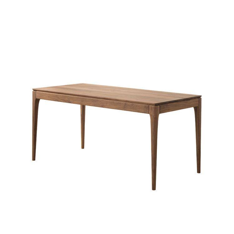 黑胡桃木餐桌椅組合 可自訂尺寸 (IS6663)