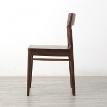 北歐實木黑胡桃木系列 餐椅 (IS6627)