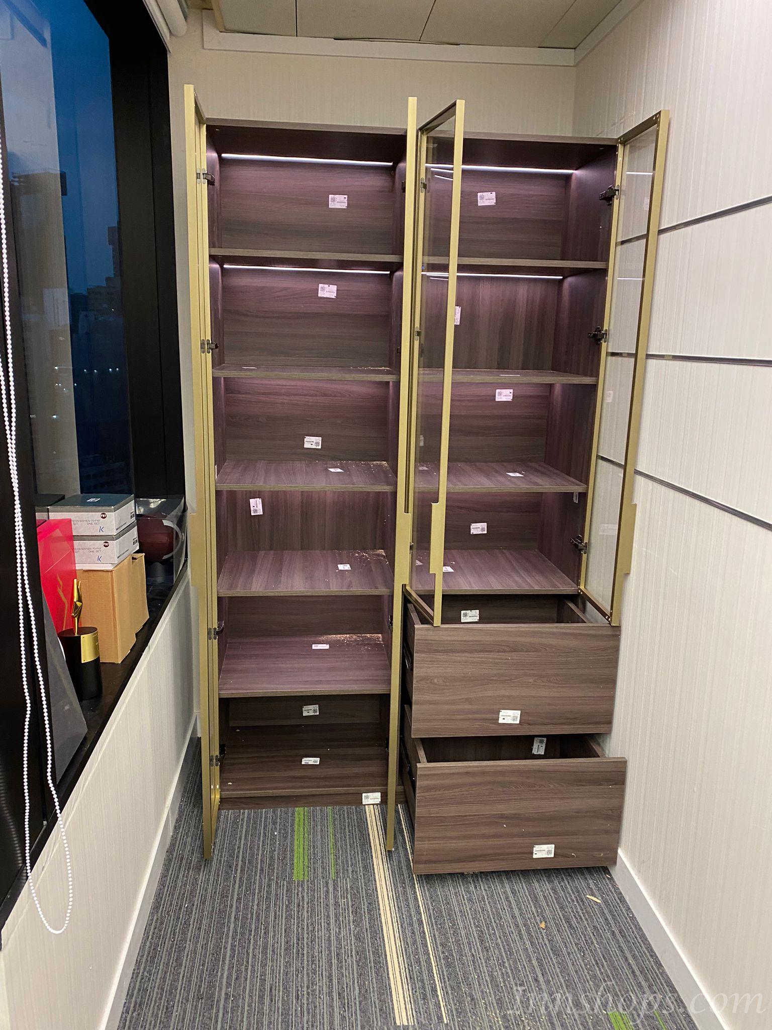 訂造傢俬 飾物櫃 書櫃 可自訂呎吋(IS9121)