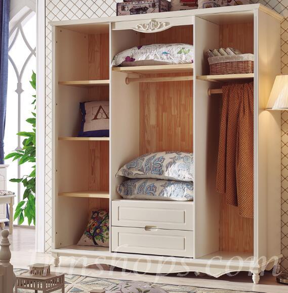 衣柜 欧陆华丽实木6门衣柜*7呎10(is1728)