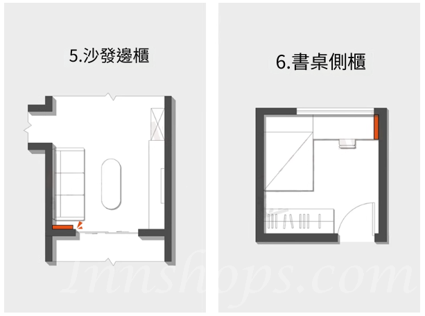 兒童傢俬 門後洞洞板置物架落地架 夾縫超薄書架40/50/60/70/80/90/100/120cm(IS9172)