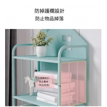 兒童皇國 鐵藝 小朋友 書架 屋仔 置物架 書櫃 60cm*35cm*110cm/140cm  (IS9158)