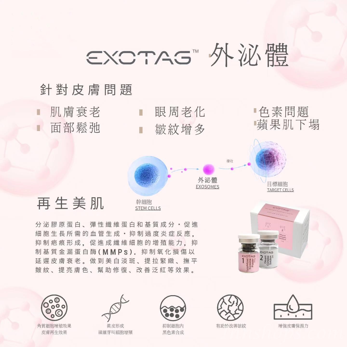 EXOTAG 再生肌原液Regenerative Exosome Skin Booster_IS_EXO_001