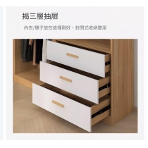 時尚系列 L型衣櫃組合 轉角衣櫃*40cm/42cm/70.7cm/80cm/120cm  (IS9185)