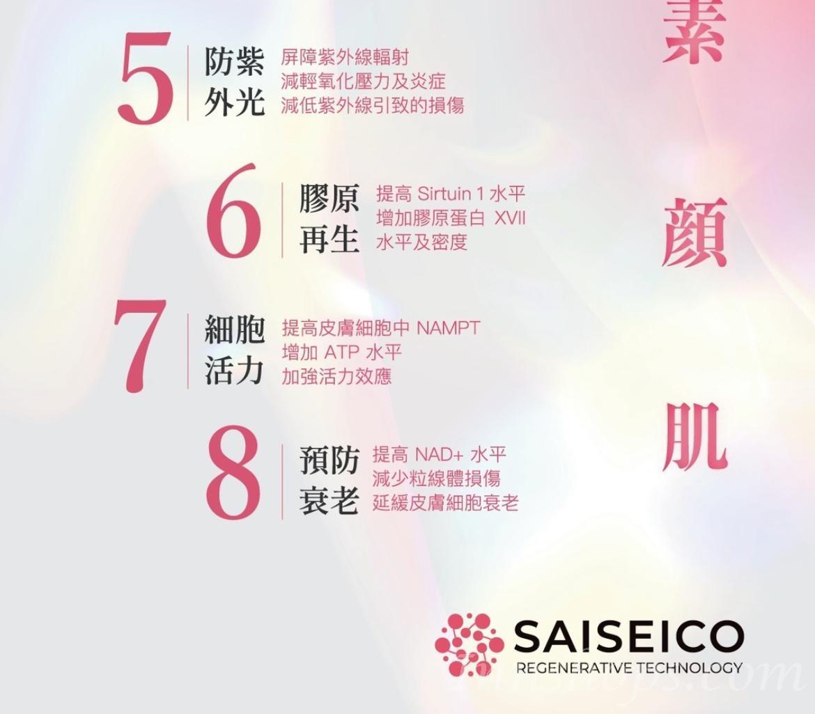 SAISEICO EXOSOME外泌體™修護精華液 (1set 5支高濃度版)_IS_SAIS_001