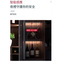 北歐輕奢伸縮吧台桌  現代簡約客廳隔斷一體吧台酒櫃(不包括燈帶)*40cm/80cm/120cm (IS9209)