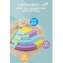 兒童 軟體感攀爬滑梯 家用 幼稚園/playgroup 幼兒軟包玩具组合*60cm/65cm/110cm/115cm/125cm/130cm/175cm (IS9261)