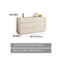 奶油風輕奢斗櫃 儲物櫃卧室 收纳櫃*70cm/100cm/120cm (IS9264)