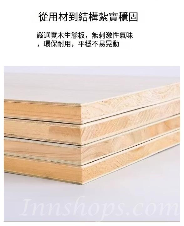 北歐摩登系列 實木生態板書櫃 家用玻璃展示櫃*80cm/120cm/160cm (IS9302)