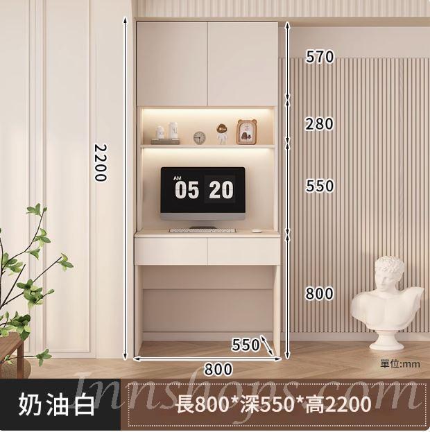 北歐格調實木書桌 雙人桌 電腦桌 書枱 電腦枱*80cm/120cm/160cm/200cm/240cm (IS9351)