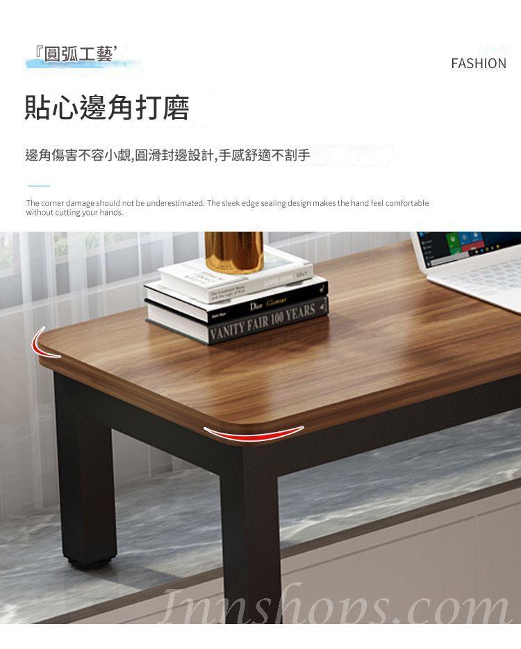 時尚窗台書台　電腦桌牆角桌子　轉角書桌　L型工作台辦公桌120cm/140cm/160cm/180cm（IS9374）