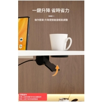 時尚升降桌電腦桌  可升降移動書桌 站立桌 家用學習辦公桌子 60cm/80cm(IS9377)